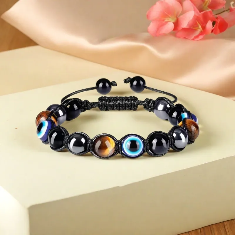 Tsukiran Tiger's Eye Stone Bracelets Unisex-2