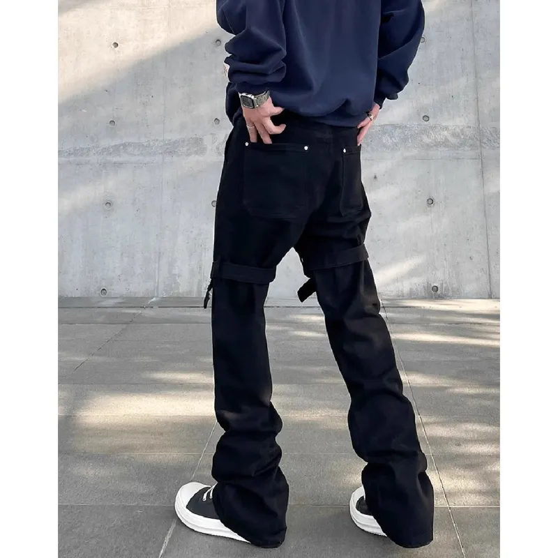 PANDA ADEVIL Jeans Unisex Black-3