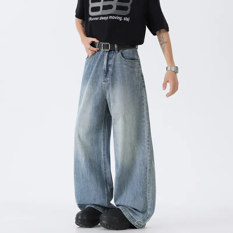PANDA ADEVIL Jeans Unisex Blue-2