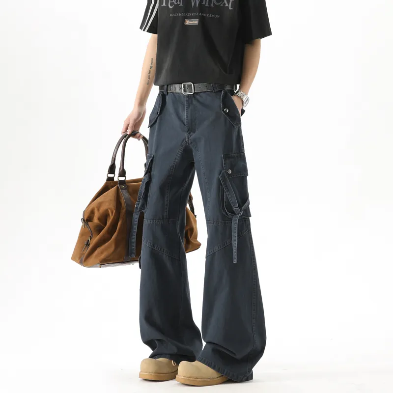 PANDA ADEVIL Cargo Pants Unisex-1