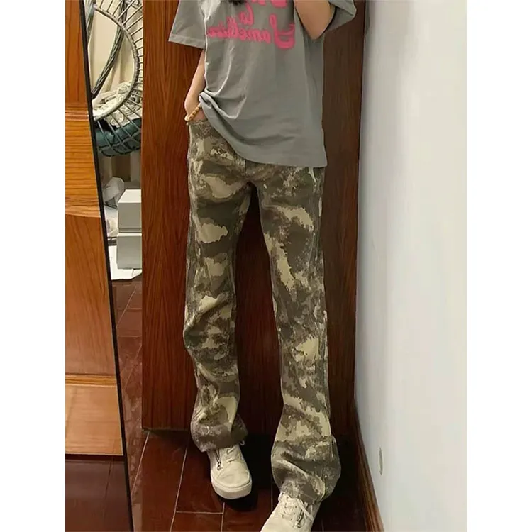 PANDA ADEVIL Jeans Unisex Desert Camouflage-3