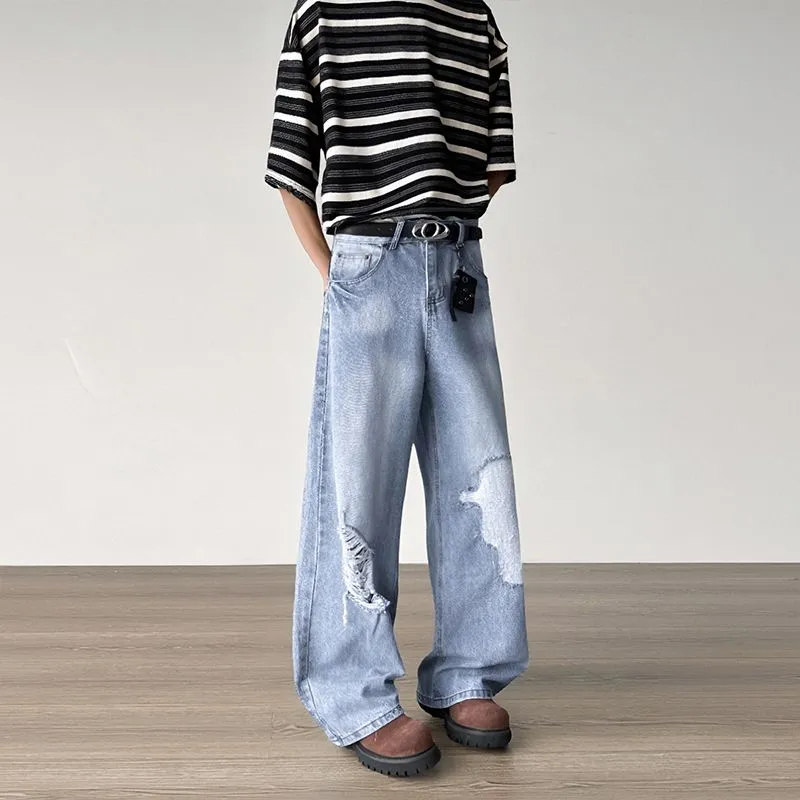 PANDA ADEVIL Jeans Unisex Blue-1
