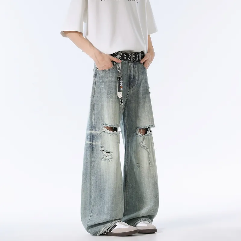 PANDA ADEVIL Jeans Unisex Mint Green-4