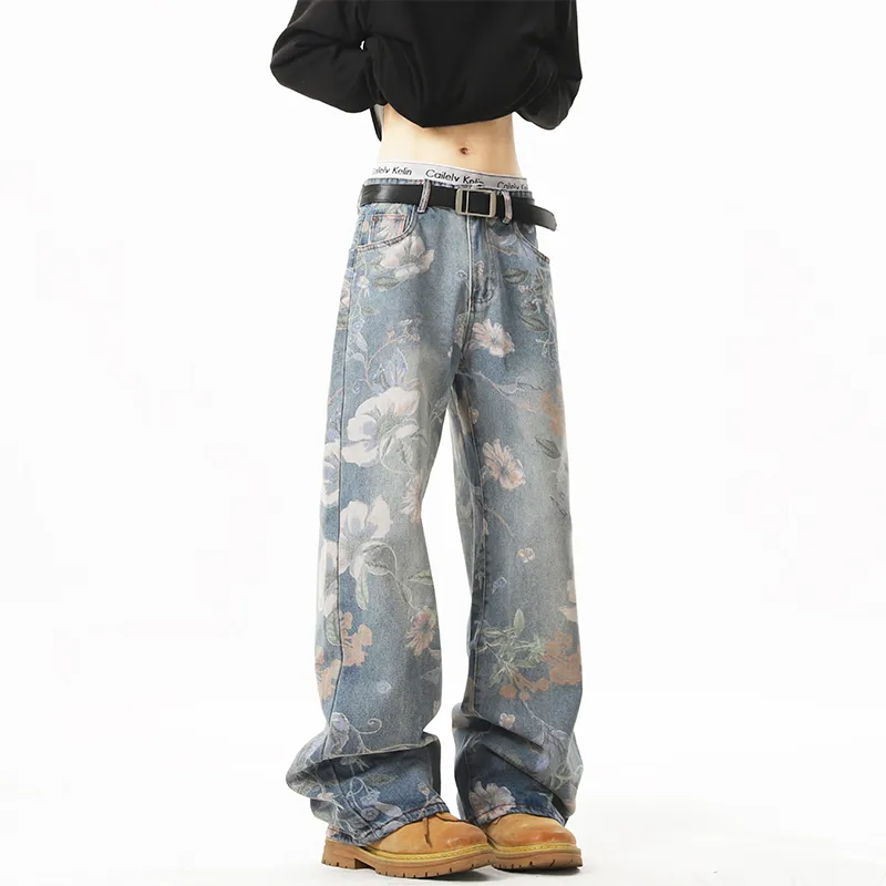 PANDA ADEVIL Jeans Unisex Blue-6
