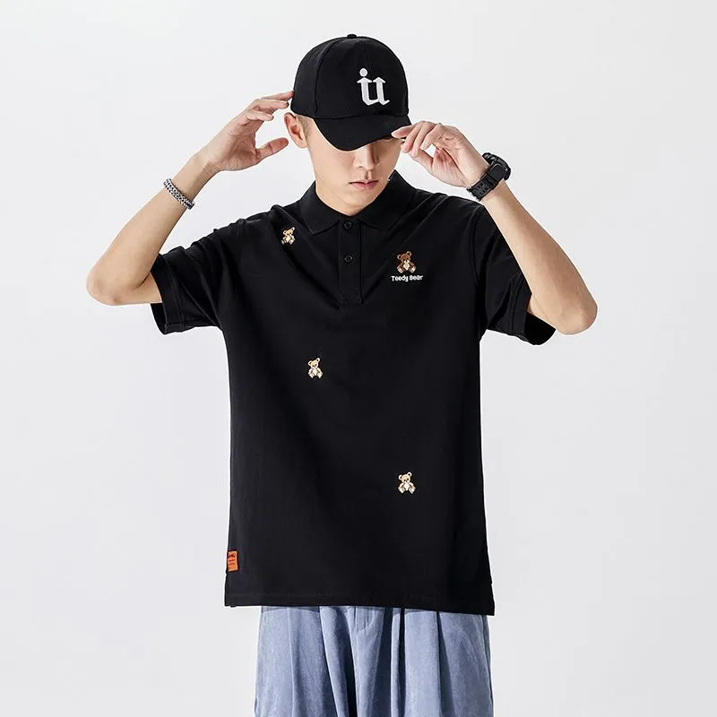 PANDA ADEVIL T Shirts Men Black-2