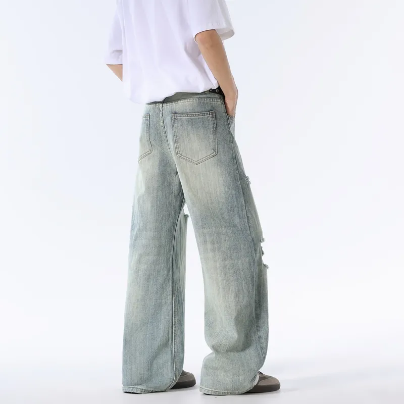 PANDA ADEVIL Jeans Unisex Mint Green-5