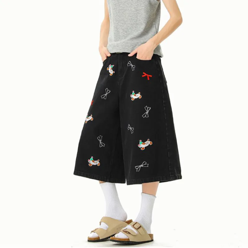 PANDA ADEVIL Denim Shorts Unisex-6