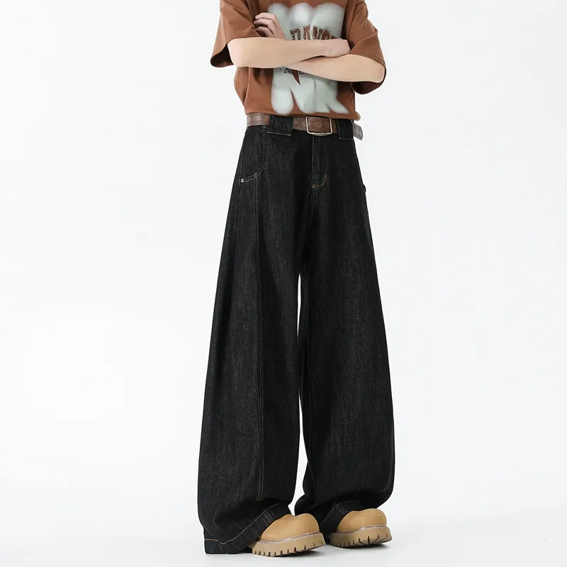 PANDA ADEVIL Jeans Unisex Black-2