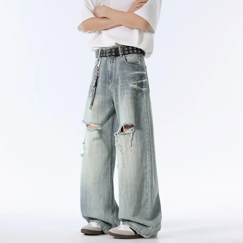 PANDA ADEVIL Jeans Unisex Mint Green-2