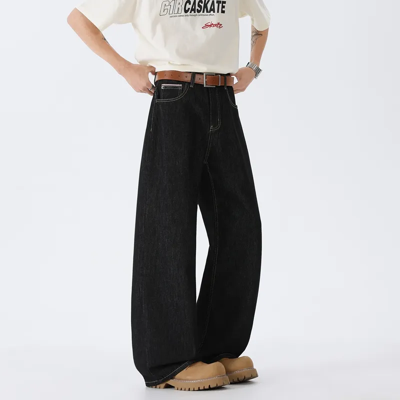 PANDA ADEVIL Jeans Unisex Original Denim Black-3