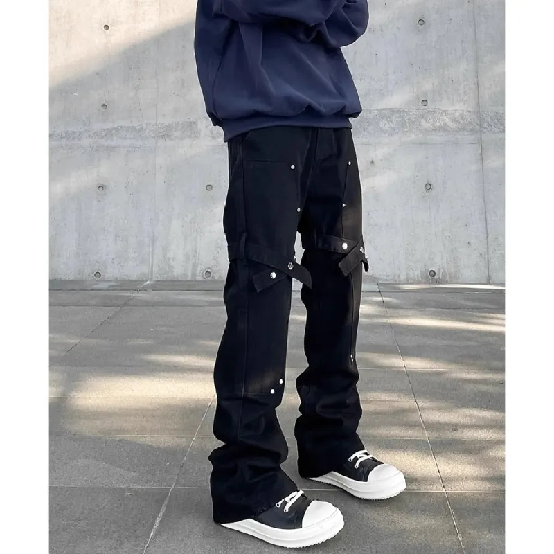PANDA ADEVIL Jeans Unisex Black-2