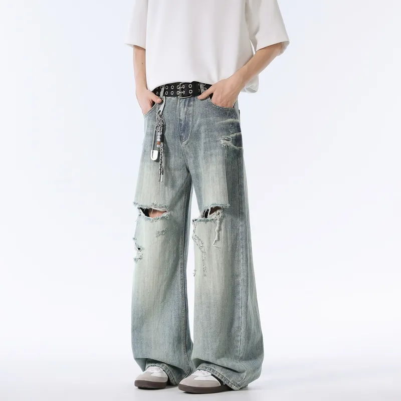 PANDA ADEVIL Jeans Unisex Mint Green-1