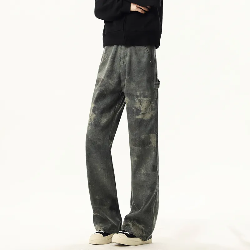 PANDA ADEVIL Jeans Unisex Green-1
