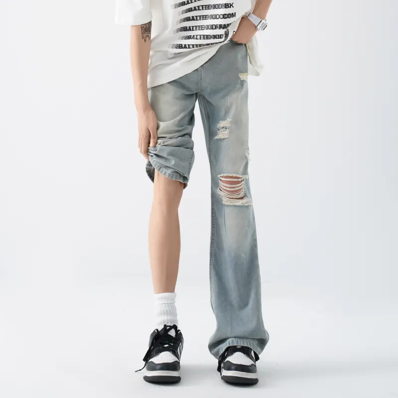 PANDA ADEVIL Jeans Unisex Light Blue-5