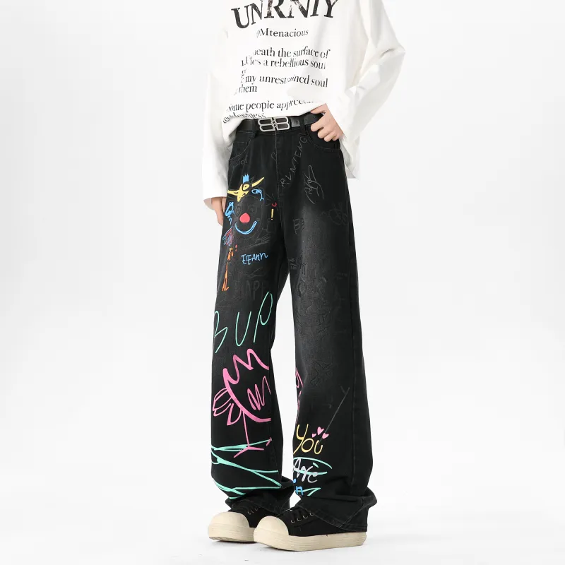PANDA ADEVIL Jeans Unisex-2