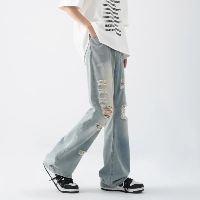 PANDA ADEVIL Jeans Unisex Light Blue-4