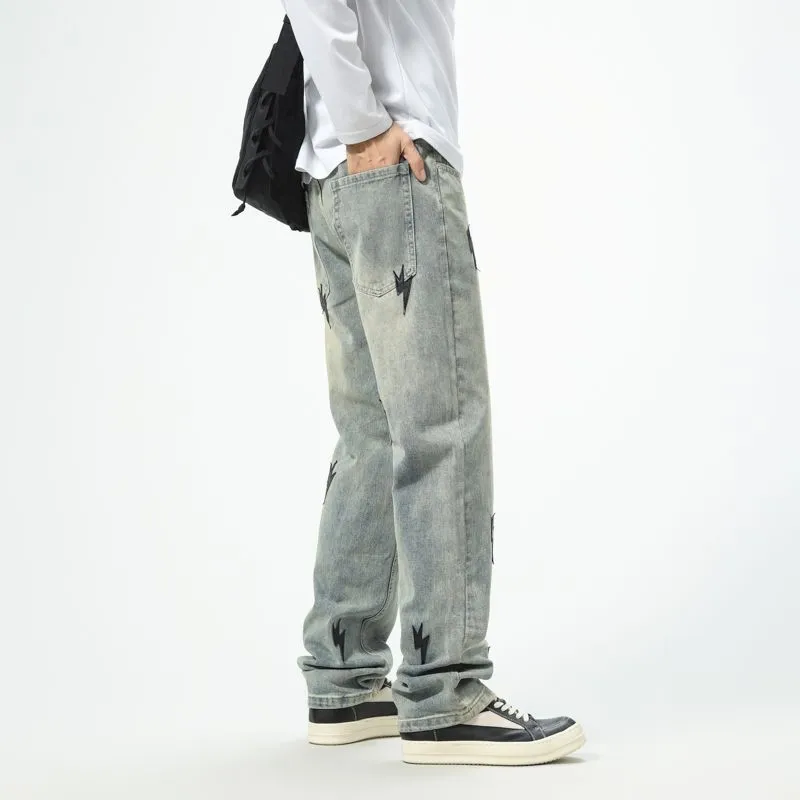 PANDA ADEVIL Jeans Men Vintage-2