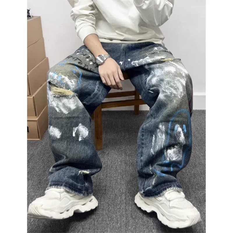 PANDA ADEVIL Jeans Unisex Blue-4