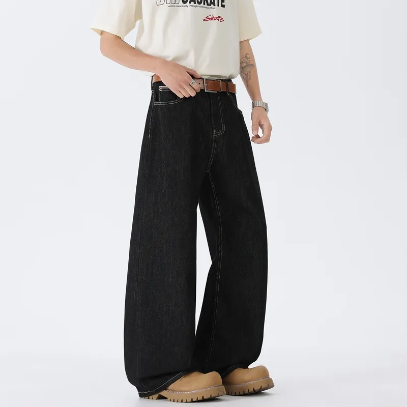 PANDA ADEVIL Jeans Unisex Original Denim Black-4