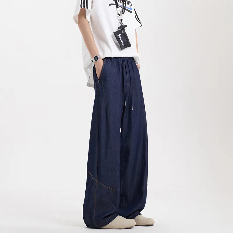 PANDA ADEVIL Jeans Unisex Denim Blue-5