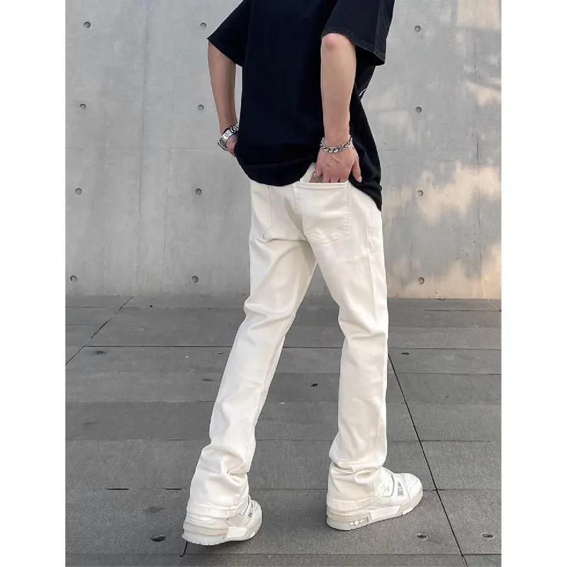 PANDA ADEVIL Jeans Unisex White-3