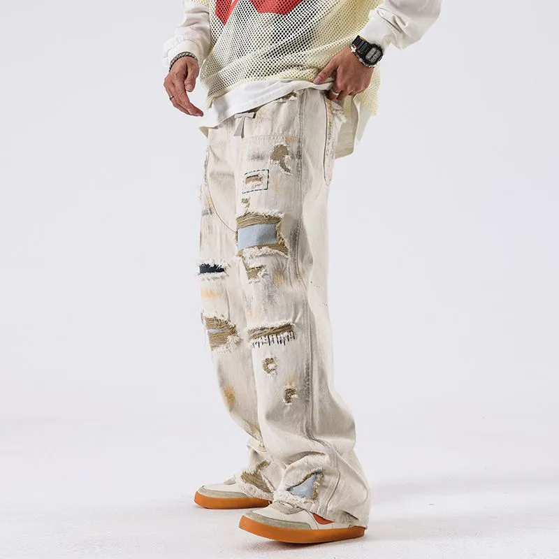 PANDA ADEVIL Jeans Unisex Ecru-2