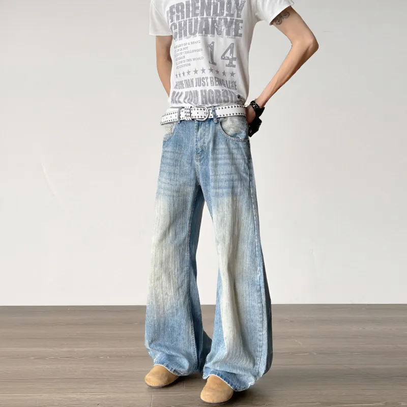 PANDA ADEVIL Jeans Unisex Blue-1
