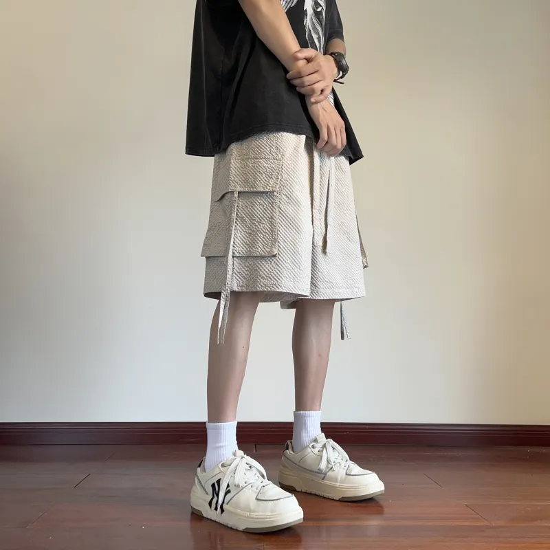 PANDA ADEVIL Cargo Shorts Unisex-2