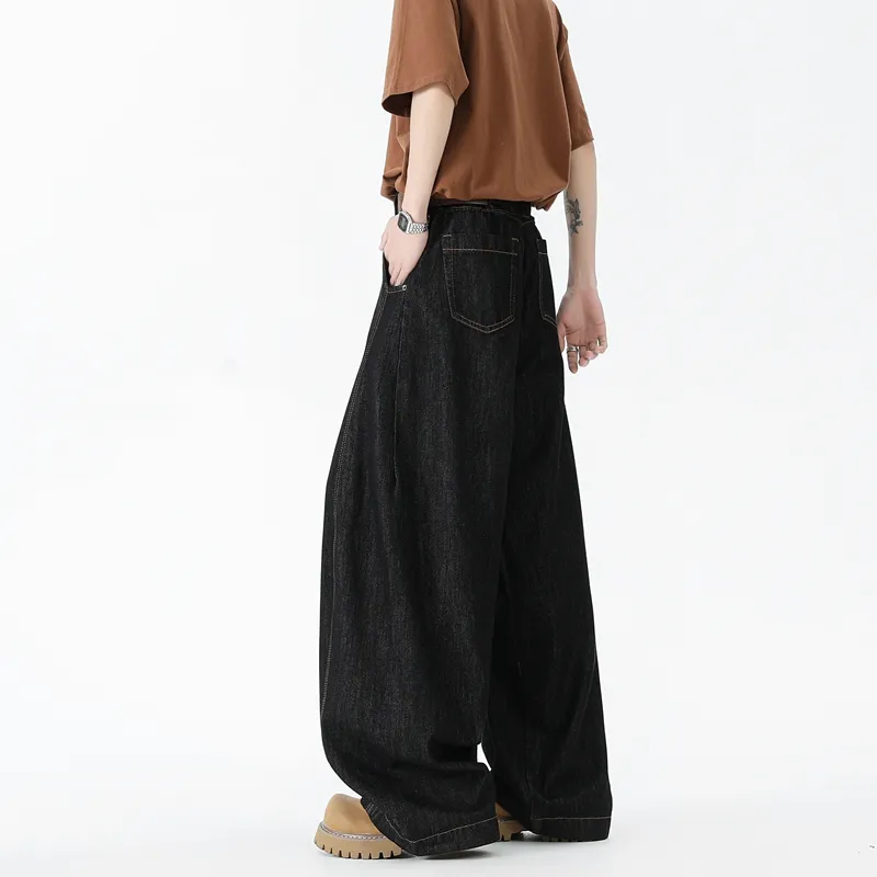 PANDA ADEVIL Jeans Unisex Black-4