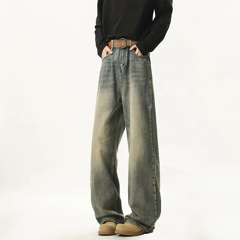 PANDA ADEVIL Jeans Men's Yellow-1