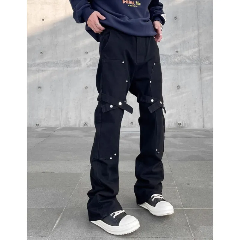 PANDA ADEVIL Jeans Unisex Black-1