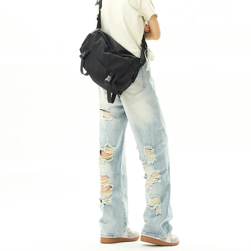 PANDA ADEVIL Jeans Unisex Light Blue-3