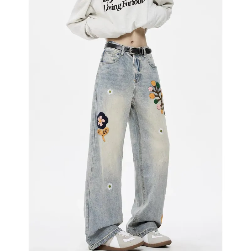 PANDA ADEVIL Jeans Unisex Blue-1