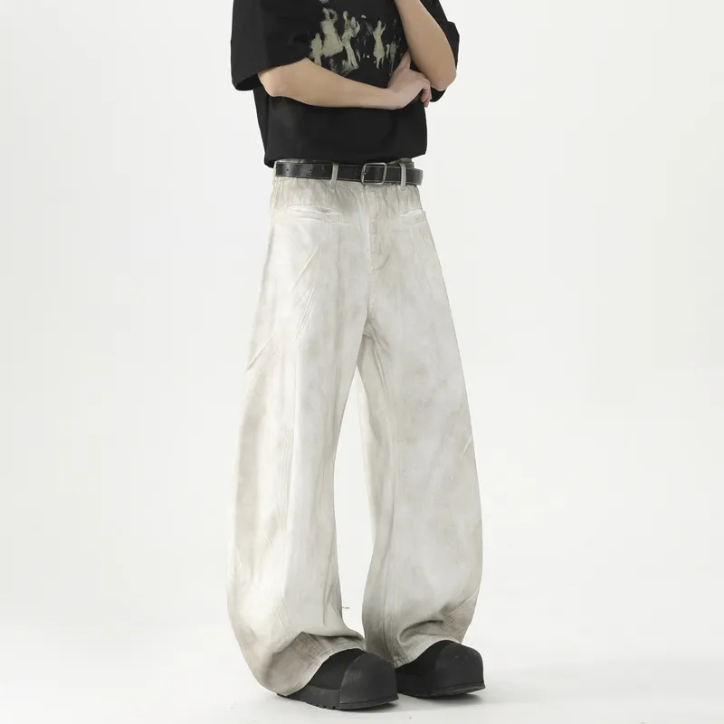 PANDA ADEVIL Jeans Unisex Dirty White-4