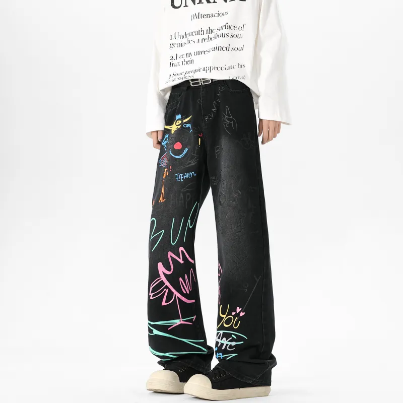 PANDA ADEVIL Jeans Unisex-1