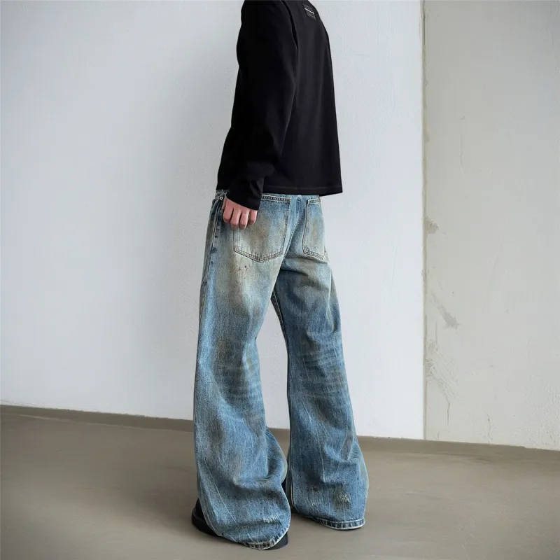 PANDA ADEVIL Jeans Unisex Blue-2