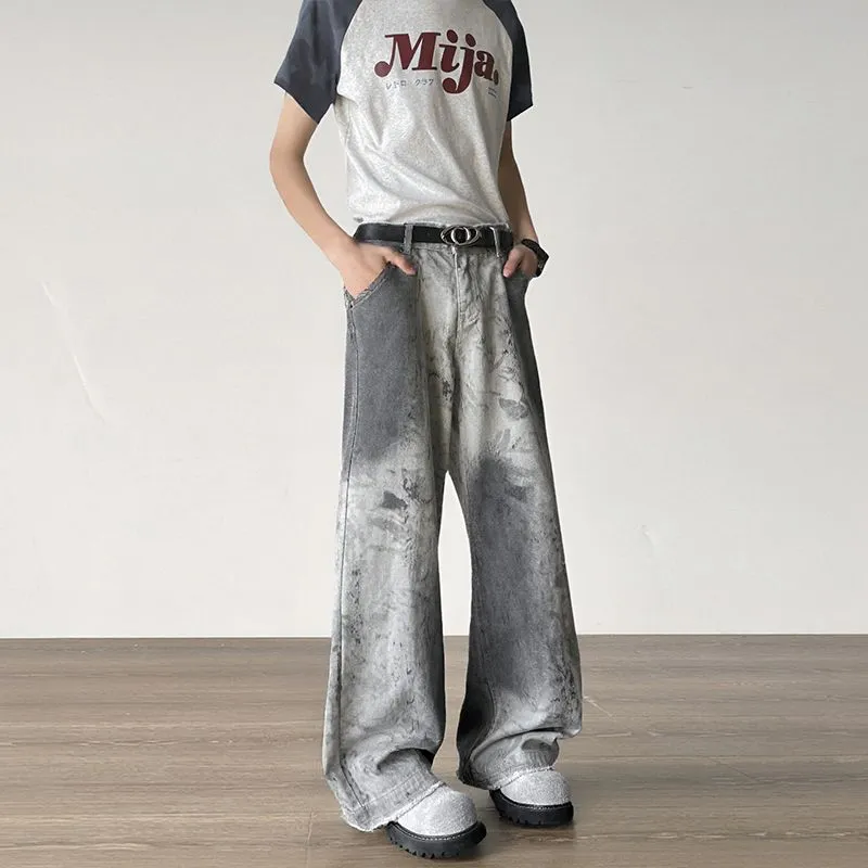 PANDA ADEVIL Jeans Unisex Light Gray-1