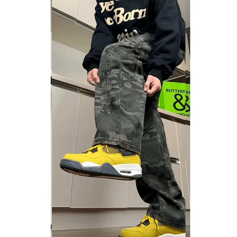 PANDA ADEVIL Jeans Unisex Camouflage-3