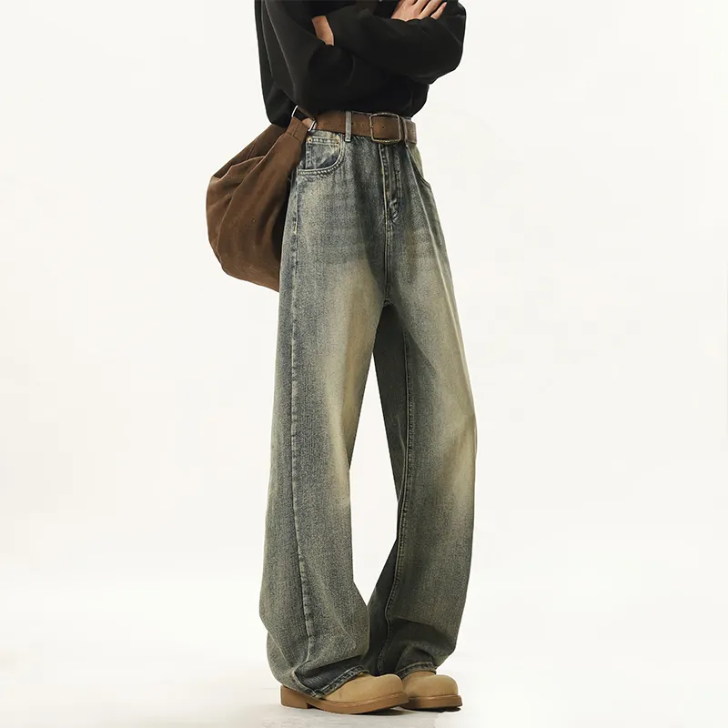 PANDA ADEVIL Jeans Men's Yellow-5