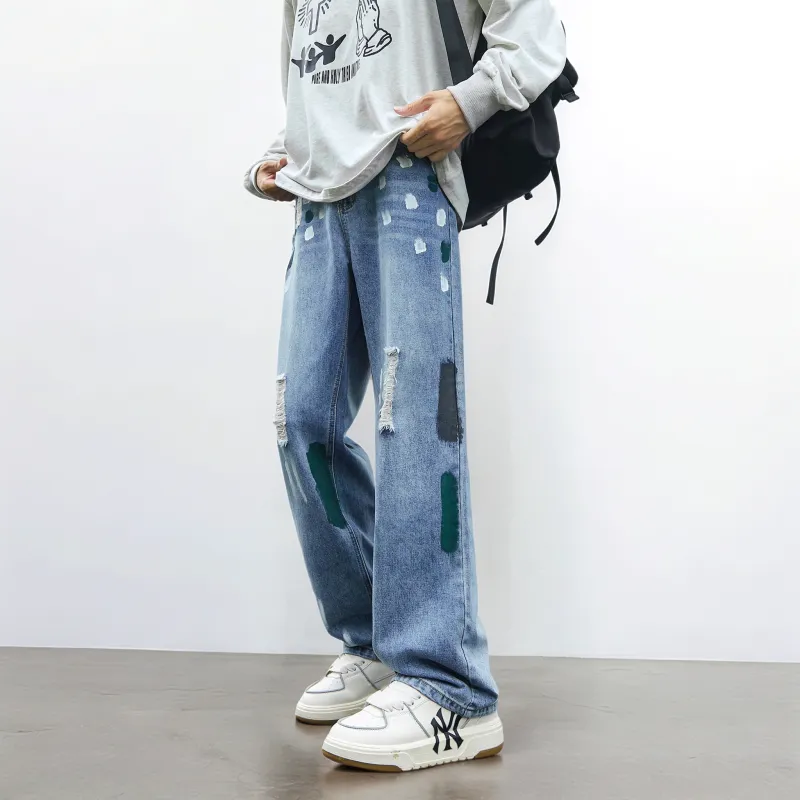 PANDA ADEVIL Jeans Unisex Blue-2