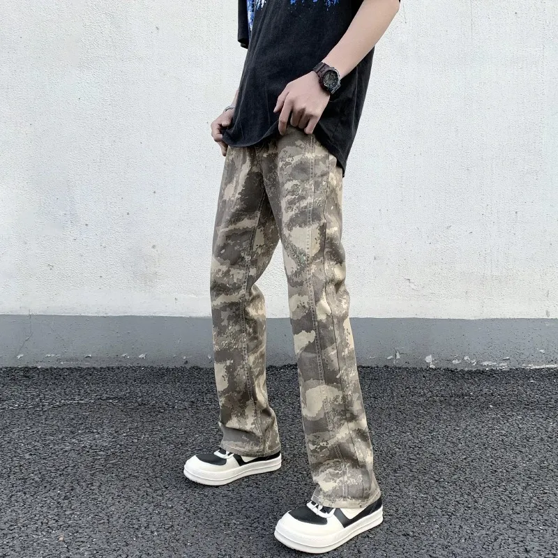 PANDA ADEVIL Jeans Unisex Desert Camouflage-2