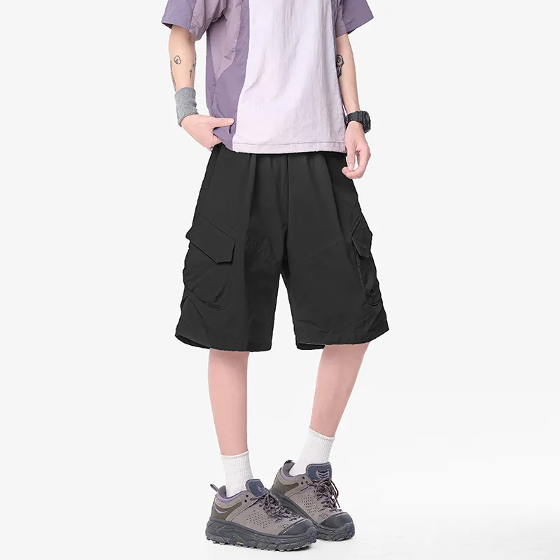 PANDA ADEVIL Cargo Shorts Unisex-15