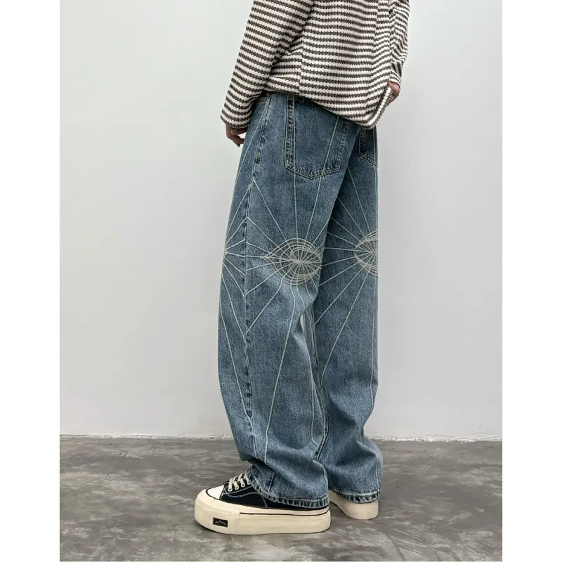 PANDA ADEVIL Jeans Men's Denim Blue-2