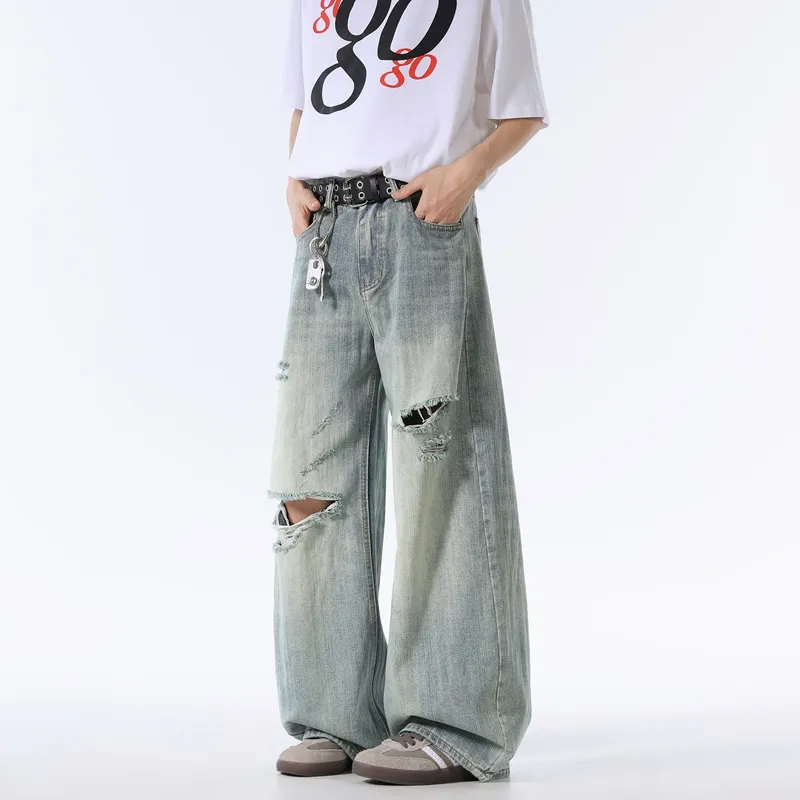 PANDA ADEVIL Jeans Unisex Mint Green-2