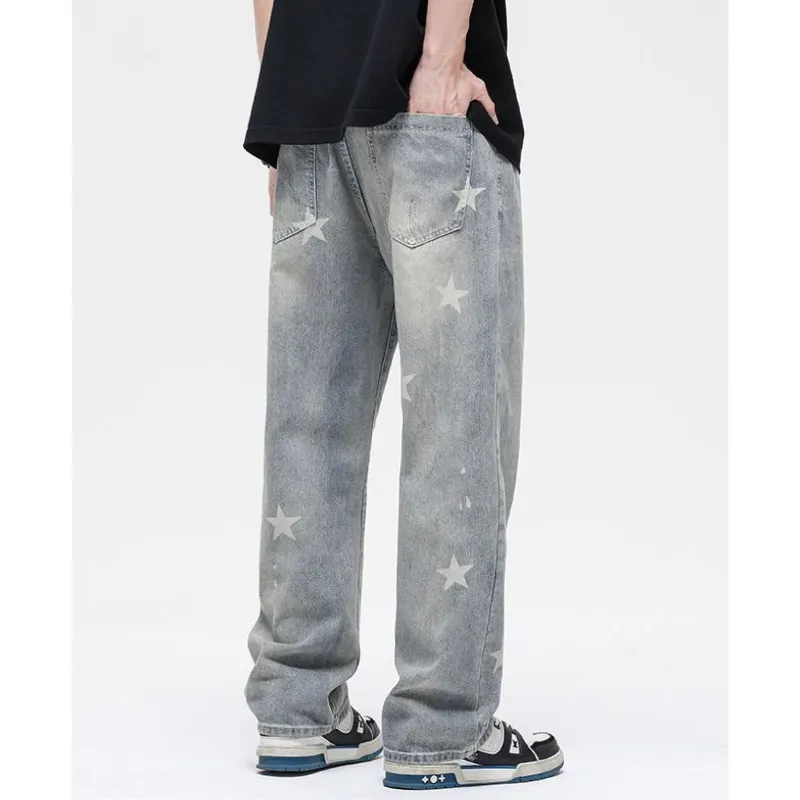 PANDA ADEVIL Jeans Unisex Blue-1