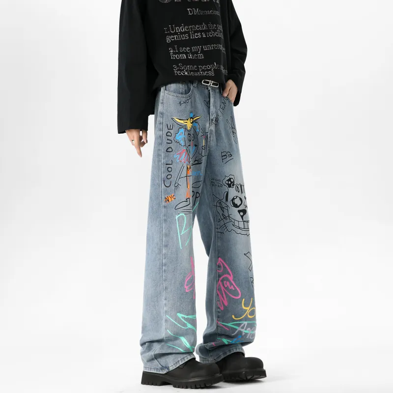 PANDA ADEVIL Jeans Unisex-10