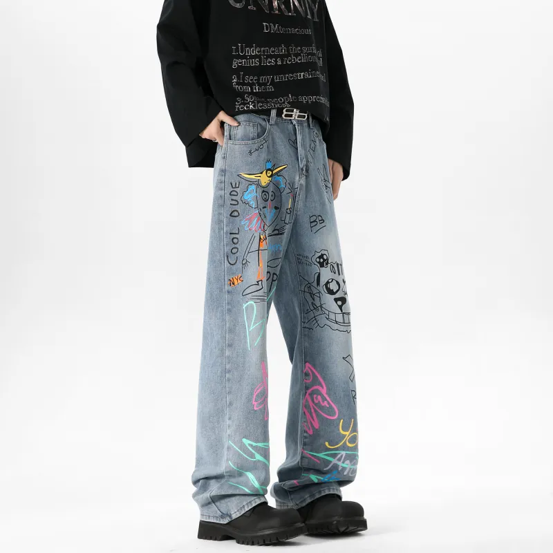 PANDA ADEVIL Jeans Unisex-9