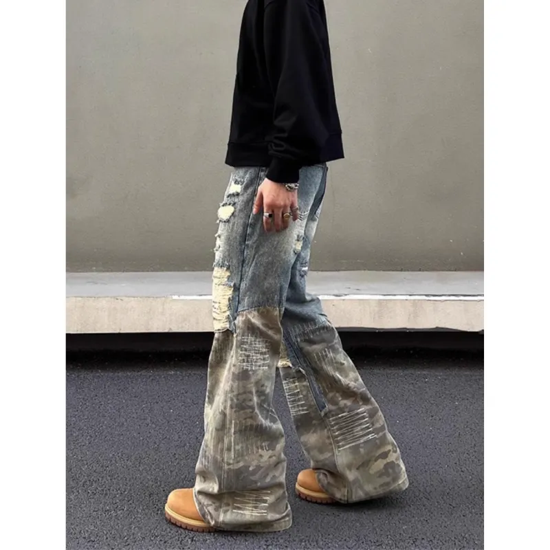 PANDA ADEVIL Jeans Unisex Blue-1
