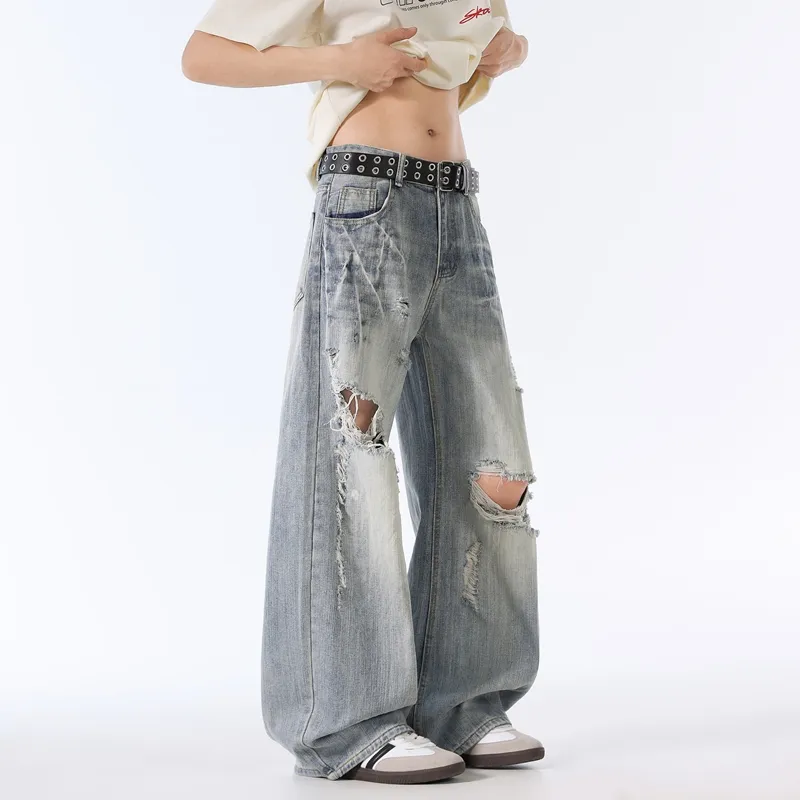 PANDA ADEVIL Jeans Unisex Blue-4