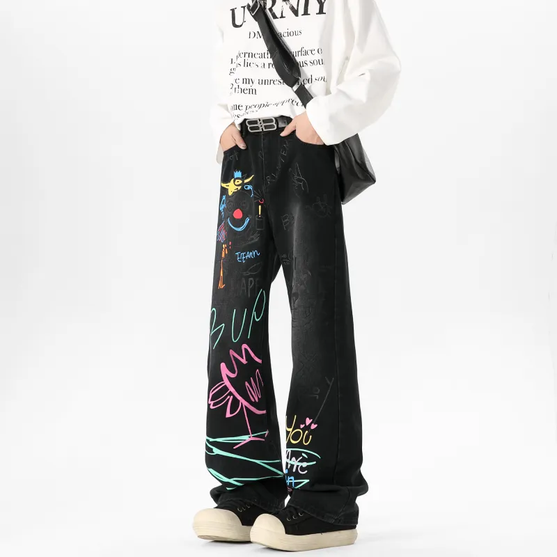 PANDA ADEVIL Jeans Unisex-5